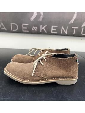 Veldskoen Unisex Heritage Farmer Brown Suede Lace-Up Shoes - 7Men